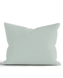 Dekoračné obliečky MKLozkoviny.sk Bavlnená obliečka na vankúš Renforcé 50 × 70 cm - Jasmine sivozelená-  -