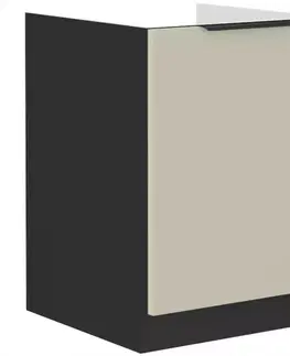 Kuchynské skrinky stojace Kuchynská skrinka Arona cashmere 50zl 1f bb