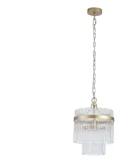 Svietidlá Searchlight 11200-1GO - Závesný luster na reťazi LARA 1xE27/60W/230V 11200-1GO