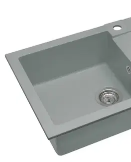 Kuchynské linky Alveus Granitový drez ROCK 130 Farba: Betón