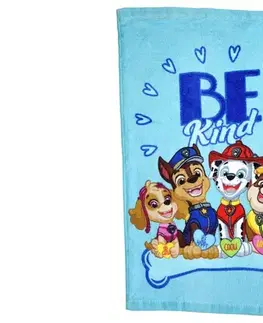Uteráky Detský uterák PAW PATROL svetlo modrý 30X50cm Setino Tiahome