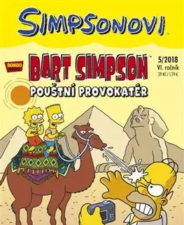 Komiksy Bart Simpson 5/2018: Pouštní provokatér - Kolektív autorov