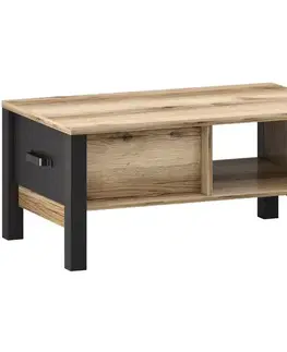 Konferenčné stolíky v podkrovnom štýle Konferenčný Stolík 1s Derby T Light + Black