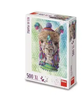 XL dieliky Dino Toys Puzzle Lama 500 XL Dino