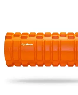 Masážne valce GymBeam Valec na cvičenie Fitness Roller Orange