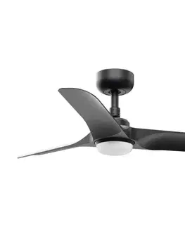 LED osvetlenie FARO Barcelona FARO 33825WT1S - LED stmievateľný látor HEY S 10W/230V CCT, priemer 90 cm, čierny WT + DO 33825WT1S-D