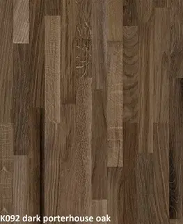 Kuchynské linky ArtExt Rohová pracovná doska - 38 mm 38 mm: Dark Porterhouse Oak K 092 FP