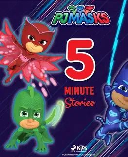 Pre deti a mládež - ostatné Saga Egmont PJ Masks - 5-Minute Stories (EN)