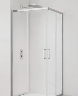 Sprchovacie kúty Sprchovací kút štvorec 80x80 cm SAT TEX SIKOTEXQ80CRT SIKOTEXQ80CRT