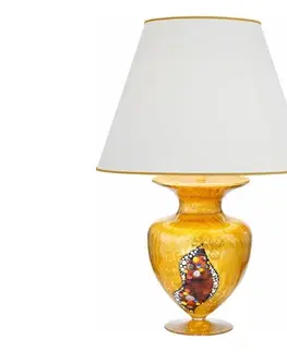 Lampy Kolarz 1365.71M.Au - Stolná lampa ANFORA 1xE27/100W/230V 24K zlatý 1365.71M.Au