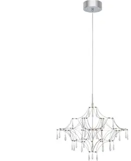 Svietidlá Markslöjd 108869 - LED Stm. krišt. luster na lanku EFESOS LED/14W/230V pr. 60 cm 108869