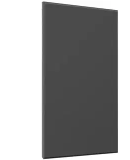 Kuchynské skrinky Čelo skrinky Luxeo F16-G60(72) tenký rám dark grey