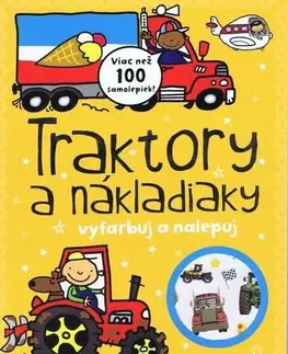 Nalepovačky, vystrihovačky, skladačky Traktory a nákladiaky