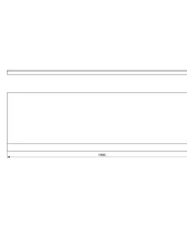 Vane POLYSAN - PLAIN NIKA panel 190x59cm 72561