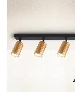 Svietidlá BRILAGI - LED RGBW stmievateľné bodové svietidlo SELE DIAMANT 4xGU10/4,8W/230V zlaté BG2860+4xAI2382