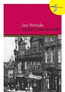 Jazykové učebnice, slovníky Povídky malostranské + CD - Lída Holá,Jan Neruda