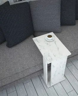 Konferenčné stolíky Odkladací stolík Pasific C White