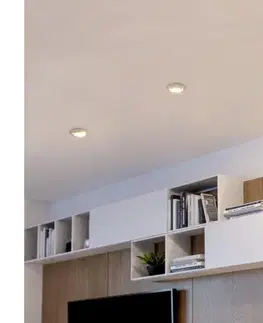 Svietidlá Eglo 902262 - SADA 3x LED zapustených bodových svietidiel BARRANCO LED/4,8W/230V biela 902262