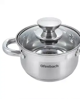 Dekorácie a bytové doplnky Hrniec 1,5l/16x9,5cm, nerez