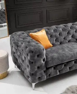 Pohovky a gauče Chesterfield pohovka ZETHOS Dekorhome