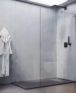 Sprchy WALK-IN Sprchová stena Walk-In Pik 90x195 chróm