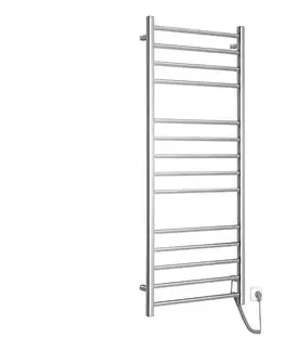 Svietidlá Sapho - Elektrický sušiak na uteráky ESKINADO 130W 150x60 cm nerez/lesklý chróm ER450V