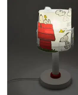 Lampy Dalber 76301 - LED detská lampička SNOOPY 1xG4/4W/230V biela/červená 76301