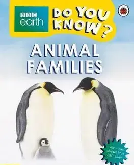 Zjednodušené čítanie Animal Families - BBC Do You Know... Level 1
