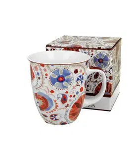 Hrnčeky, šálky, podšálky DUO - Hrnček 650ml Naresh Red