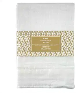 Hotové závesy na páske Záves na páske Blanc 135x250 biela Merkury Home