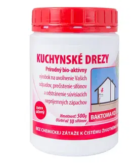 Upratovanie Baktérie do drezov - Baktoma KD 0,5kg Baktoma KD: 0,5 kg