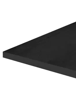 Kuchynské dolné skrinky KONDELA PD pracovná doska, hrúbka 3,8 cm čierny vulkán
