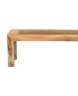 Jedálenské zostavy Lavica Hina 140x40 z mangového dreva