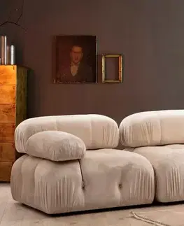 Pohovky a gauče Trojmiestna pohovka Bubble 3 Seater ( L1-O1-1R) - Velvet