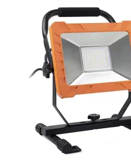 Svietidlá  LED reflektor LED/50W/230V 6500K IP65 oranžová/čierna FCL-76004