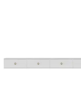 TV stolíky TV stolík Zuzu Double - White