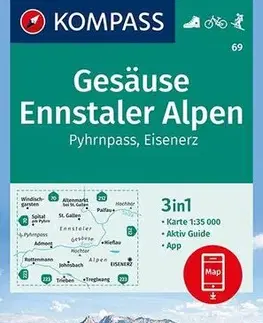 Turistika, skaly Gesäuse, Ennstaler Alpen 69