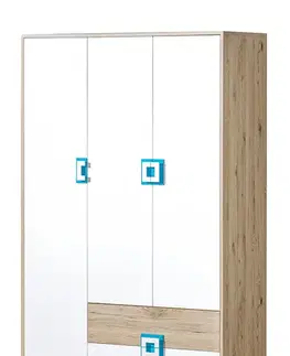 Šatníkové skrine Šatníková skriňa NIKOL 03