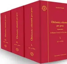Občianske právo Občiansky zákonník pre prax Komentár - Jaroslav Krajčo