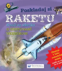 Leporelá, krabičky, puzzle knihy Poskladaj si raketu