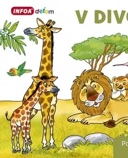 Leporelá, krabičky, puzzle knihy Otvor okienko - V divočine