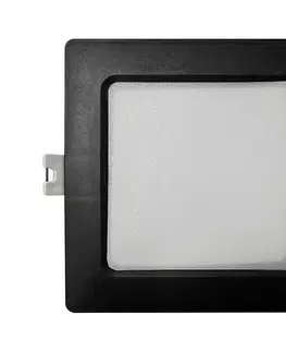 Svietidlá  LED Podhľadové svietidlo SQUARE LED/6W/230V 4000K 12x12 cm čierna 008 0001210