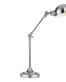 Lampy Markslöjd 108583 - Stolná lampa PORTLAND 1xE27/40W/230V lesklý chróm 108583