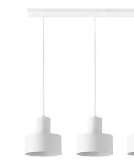 Svietidlá  Luster na lanku RIF 3xE27/60W/230V biela 30905