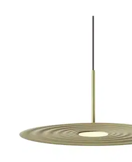 Svietidlá Redo 01-3046 - LED luster na lanku LAKE LED/13W/230V CRI 90 pr. 50 cm zelený 01-3046