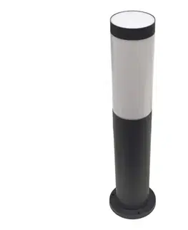 Záhradné lampy  Vonkajšia lampa LOPPA 1xE27/60W/230V 45 cm IP44 čierna SKU047123