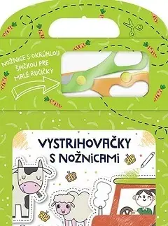 Nalepovačky, vystrihovačky, skladačky Vystrihovačky s nožnicami - Farma
