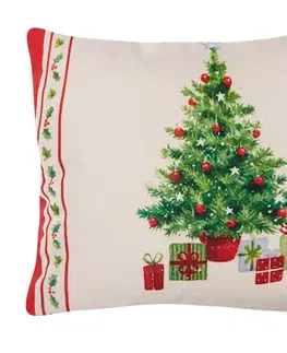 Obliečky 4Home Vianočná obliečka na vankúšik Retro Christmas, 45 x 45 cm