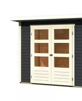 Drevené Drevený záhradný domček STOCKACH 3 Lanitplast