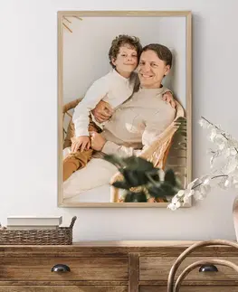 Fotoobrazy Moderný obraz z vlastnej fotografie v drevenom ráme
